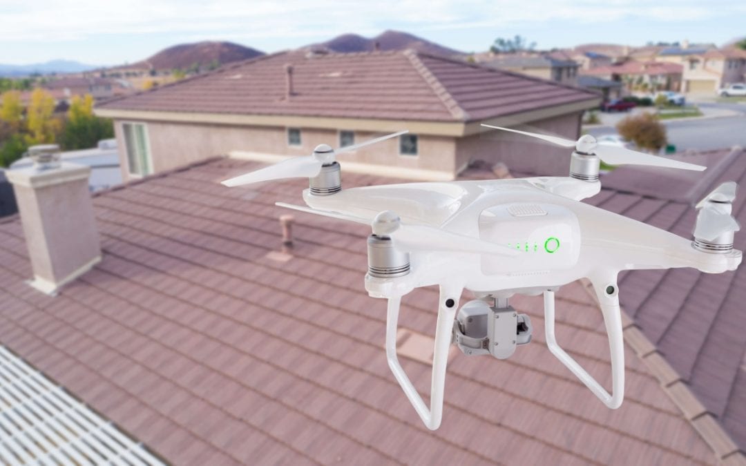 drones in home inspections allow examination of every part of a roof